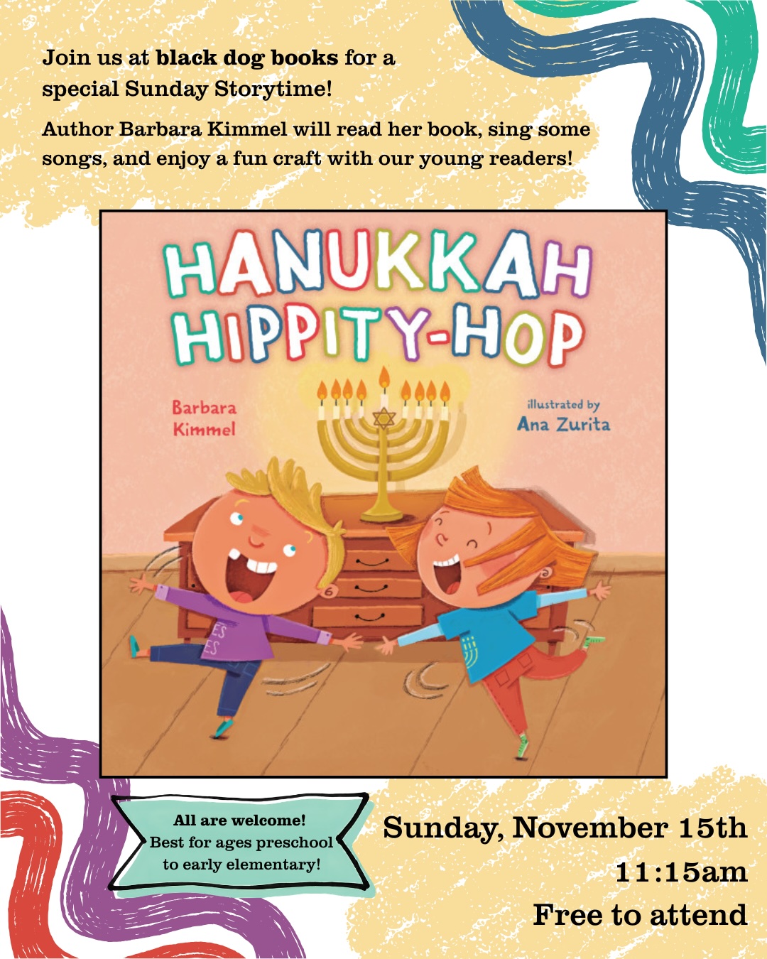 Hanukkah Hippity-Hop with Barbara Kimmel