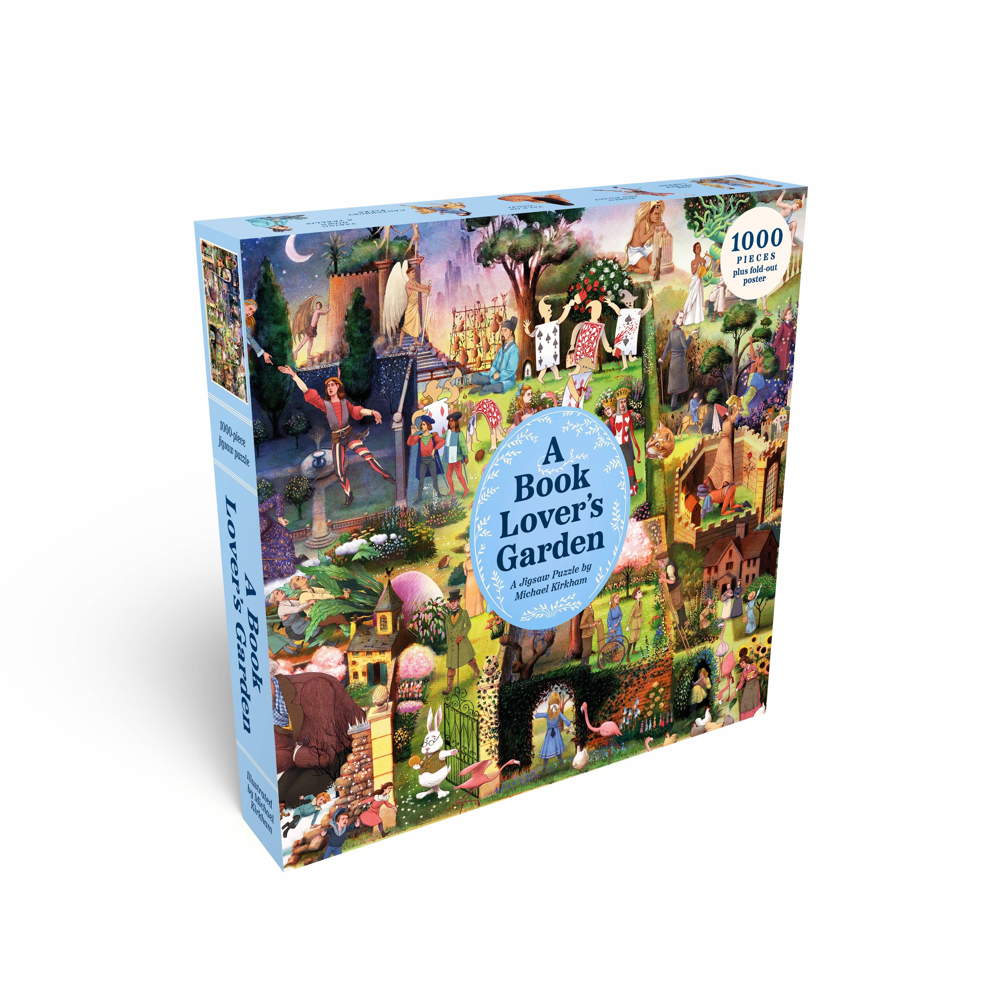 A Book Lover's Garden: A 1000 Piece Puzzle - Chronicle Books