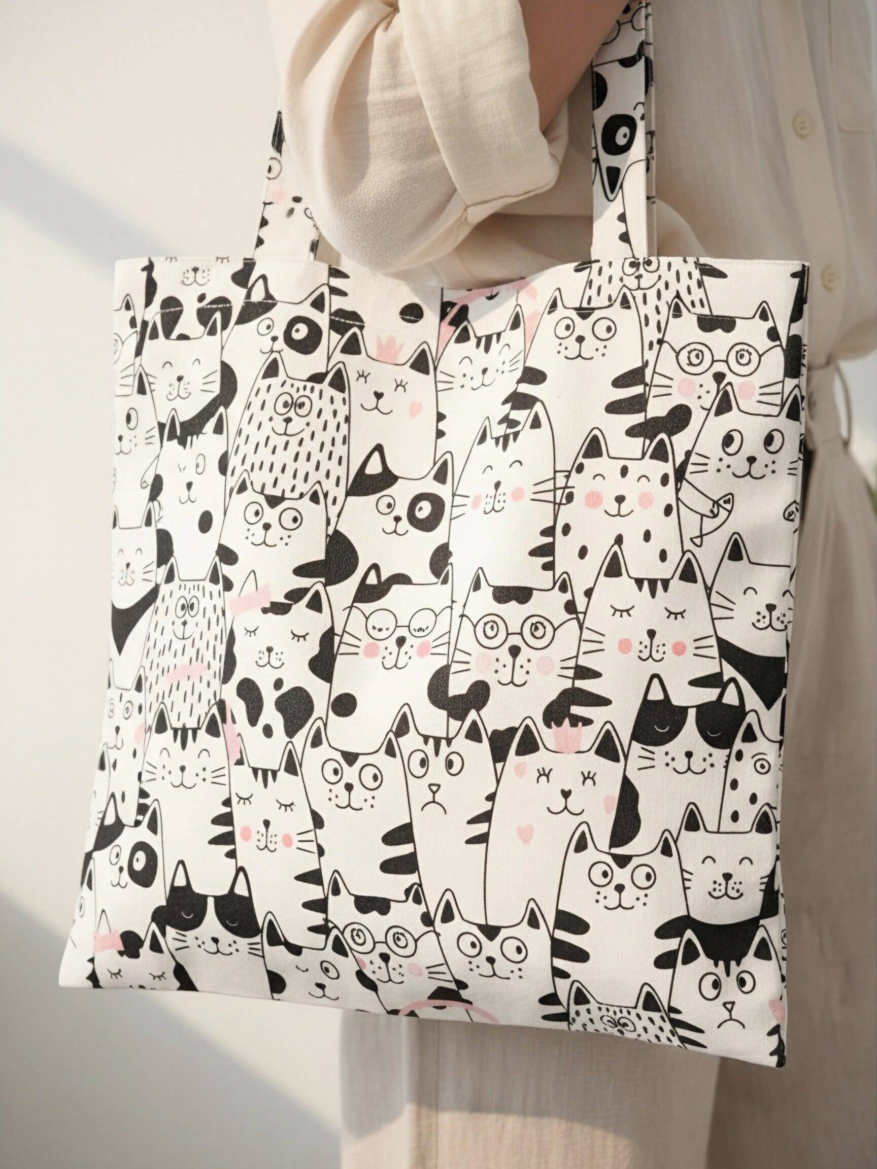 Animal Alphabet Tote Bag - Lucky Luna Apparel