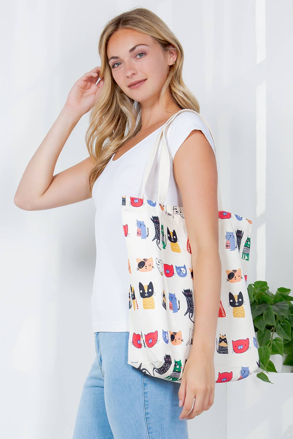 Animal Alphabet Tote Bag - Lucky Luna Apparel