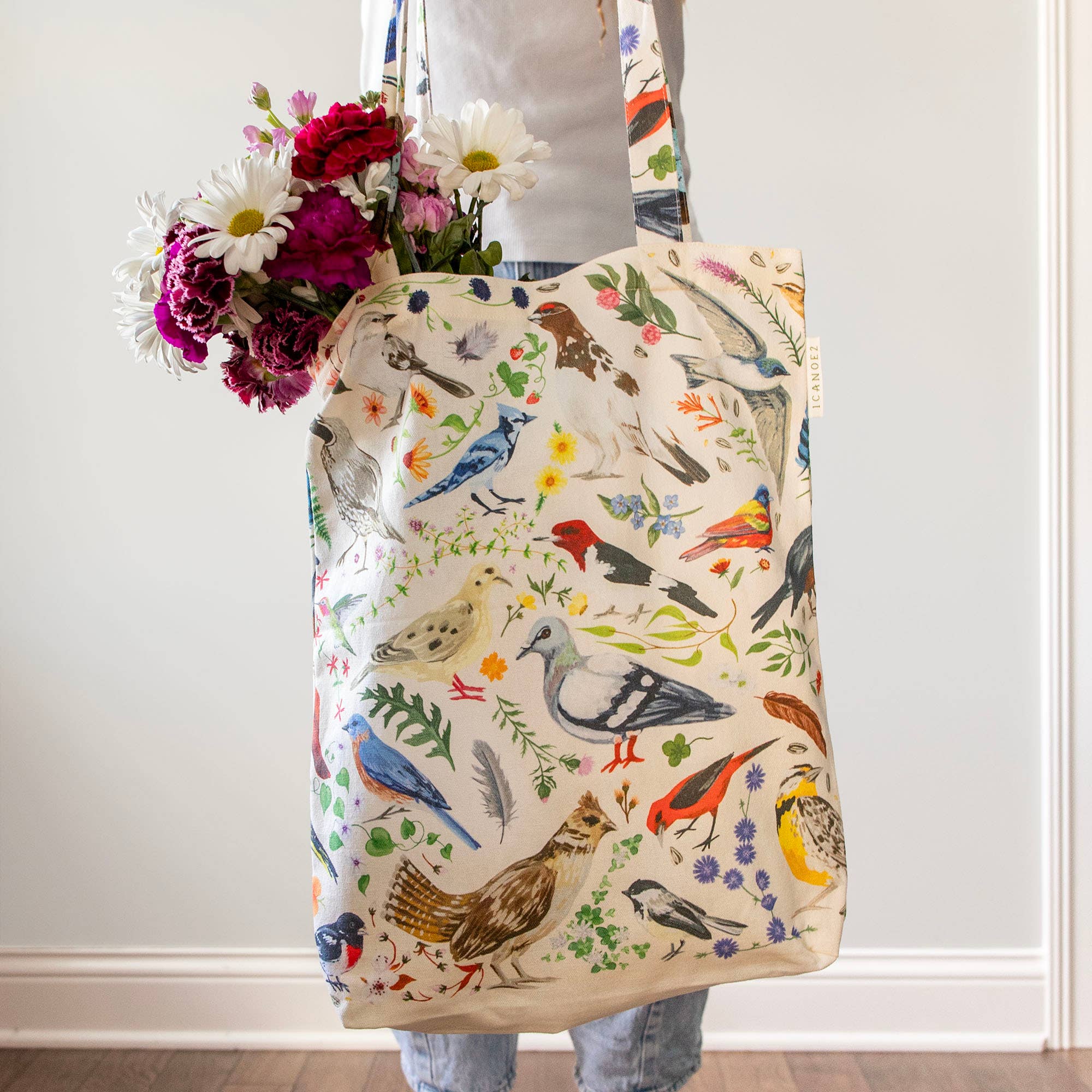 Animal Alphabet Tote Bag - Lucky Luna Apparel