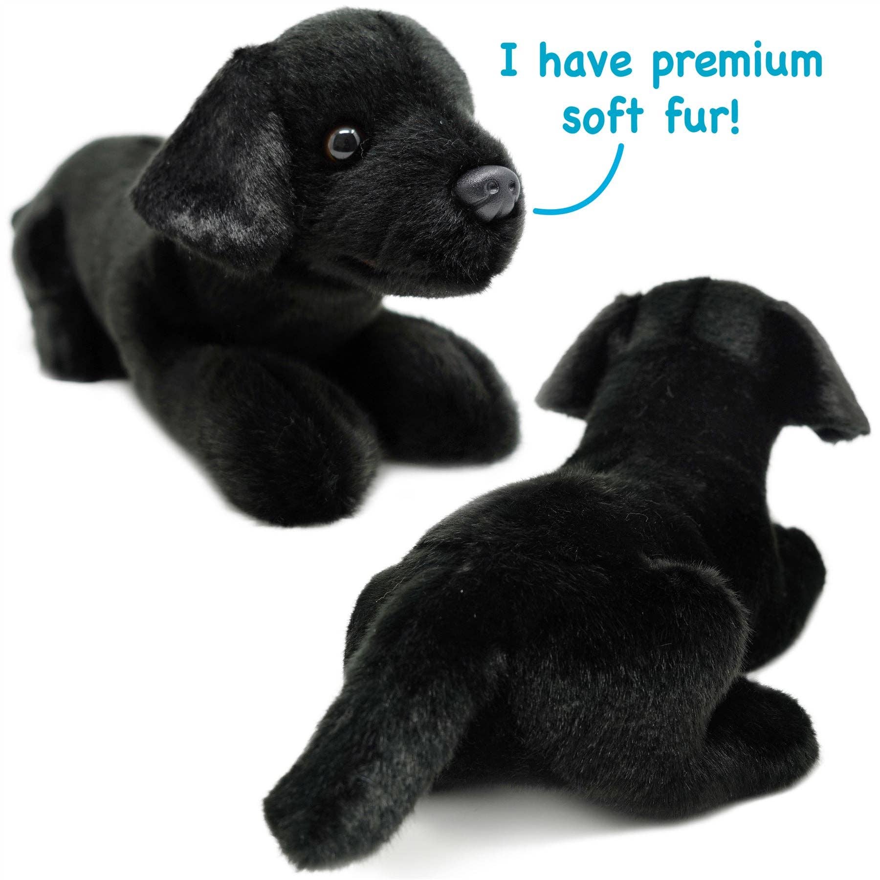 Blythe The Black Lab | 17 Inch Stuffed Animal Plush | By TigerHart Toys - Giffa Plush