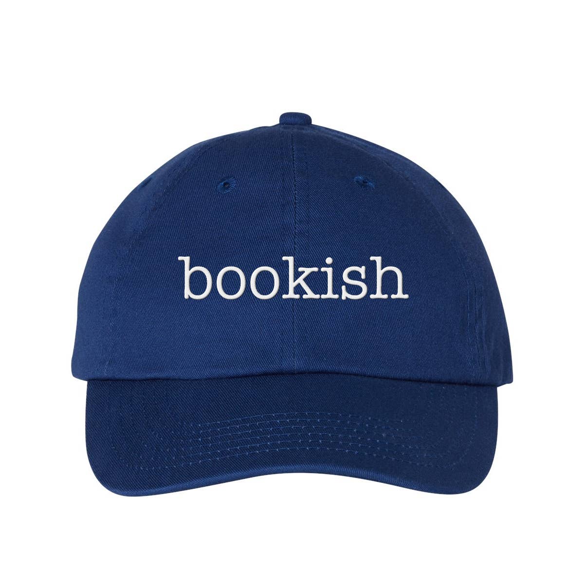 Bookish Embroidered Dad Hat - Lucky Luna Apparel