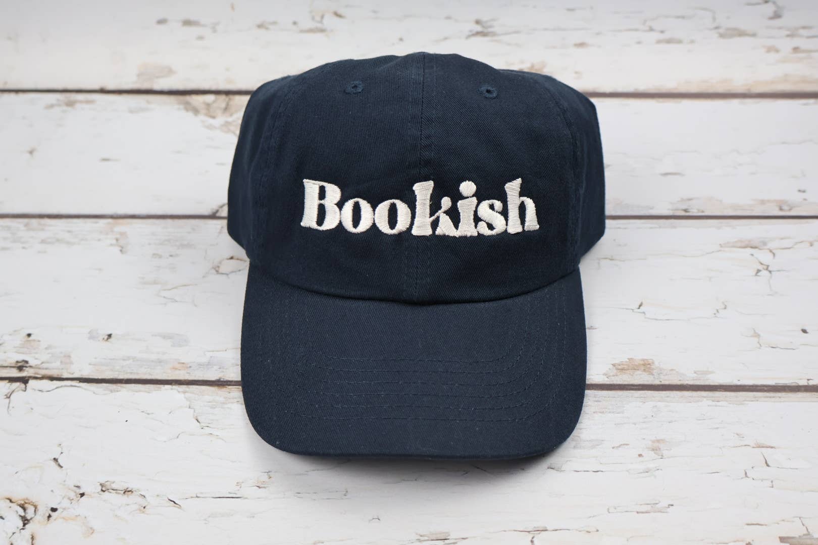 Bookish Embroidered Dad Hat - Lucky Luna Apparel