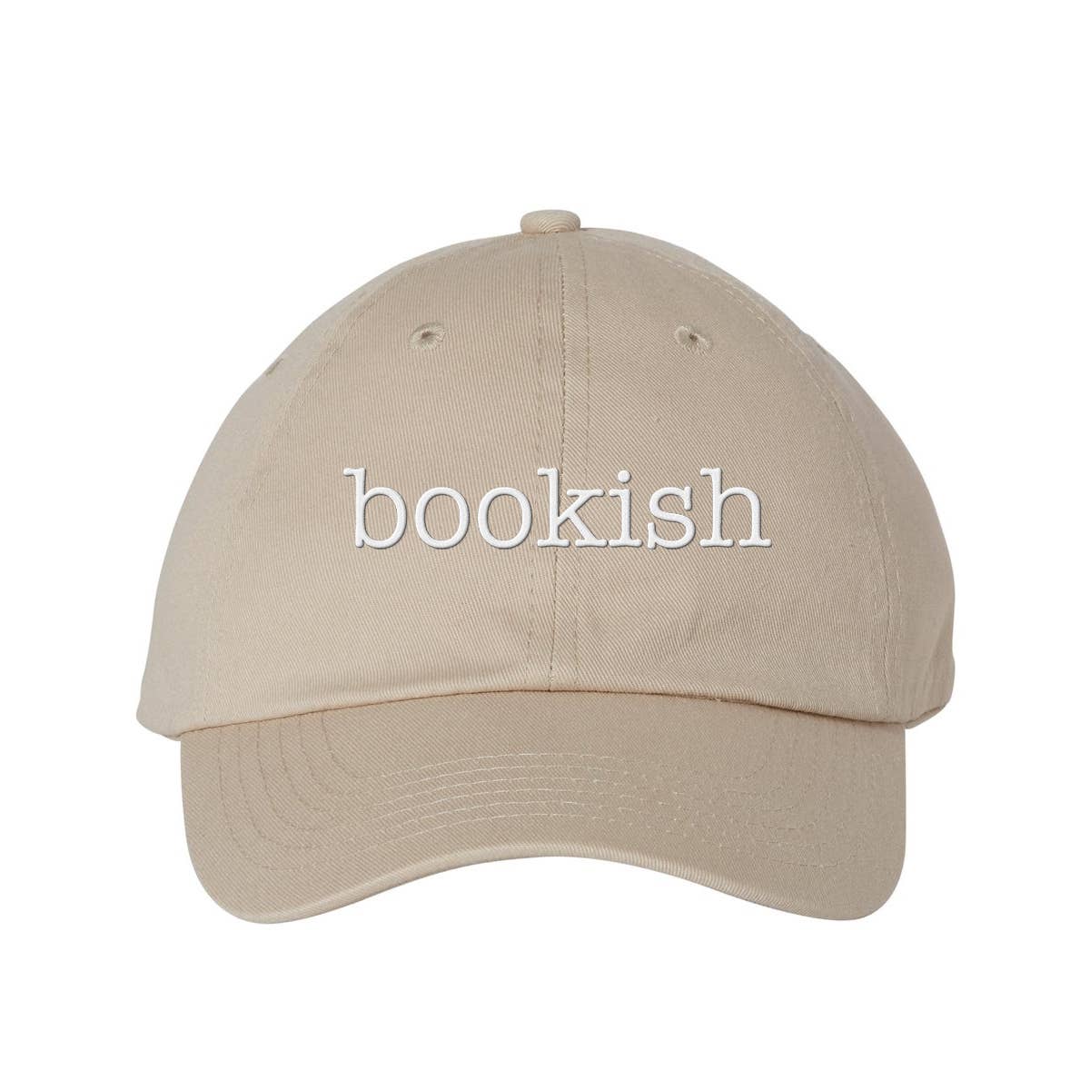 Bookish Embroidered Dad Hat - Lucky Luna Apparel