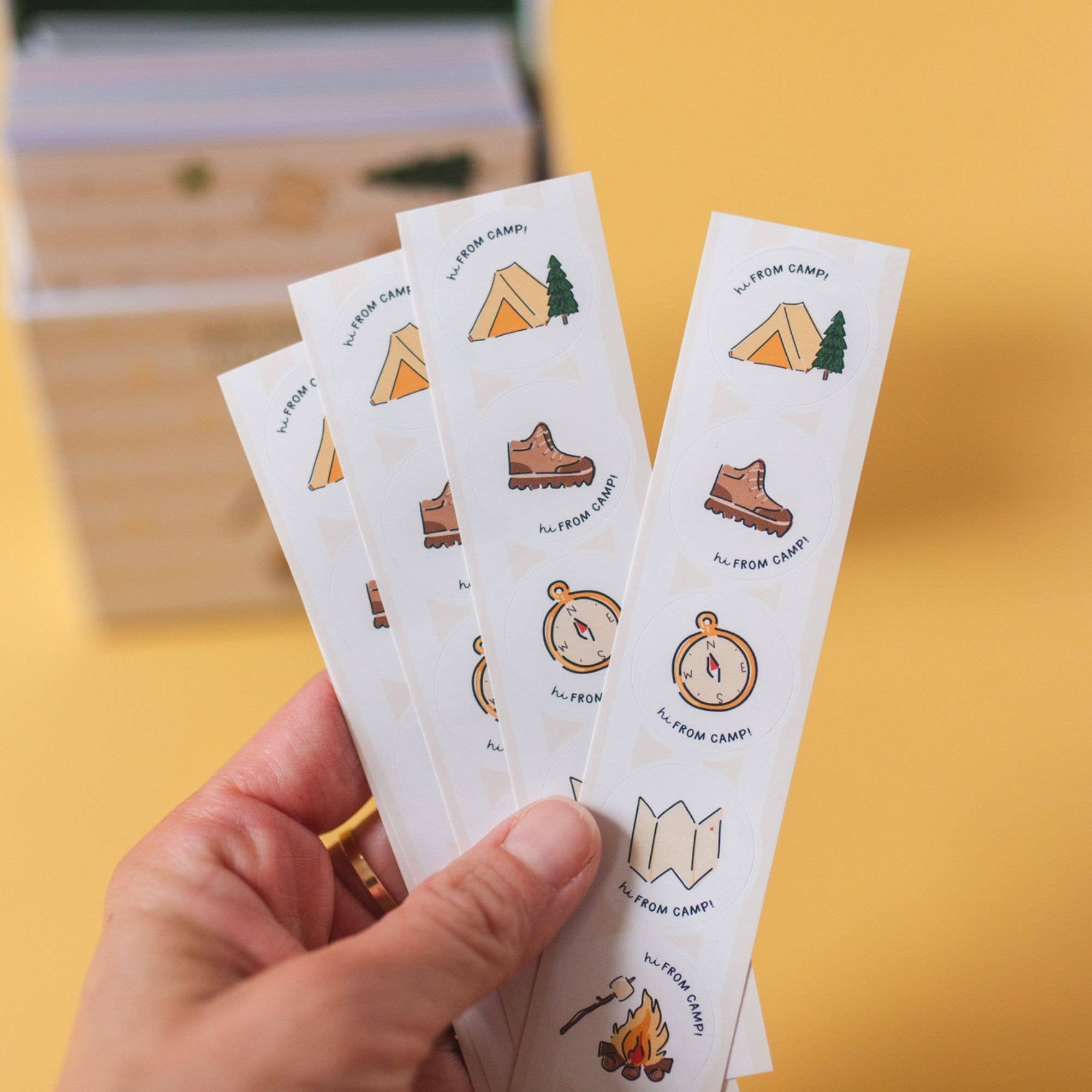 Camp Notes Box Note Set - Pippi Post