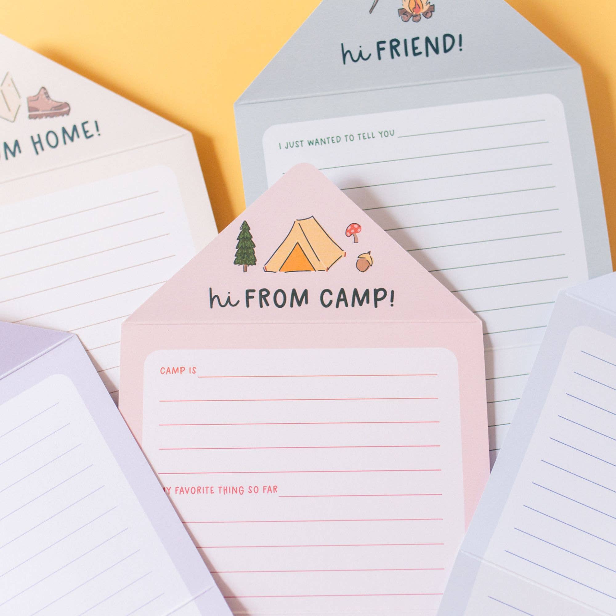 Camp Notes Box Note Set - Pippi Post