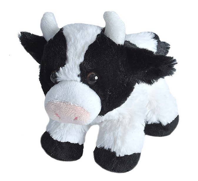 Coraline The Cow | 7 Inch Stuffed Animal Plush | By TigerHart Toys - The Petting Zoo