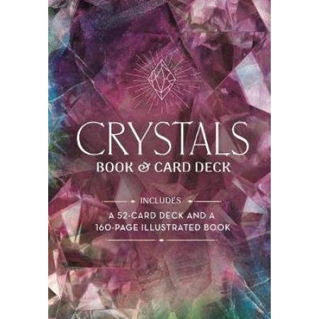 Crystals Book and Card Deck: Includes A 52-card Deck
