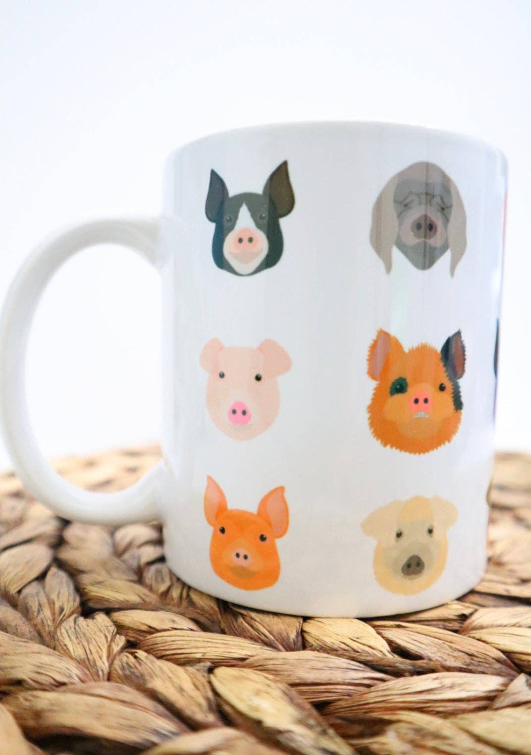 Dapper Dogs Large Ceramic Mug - Pippi Post