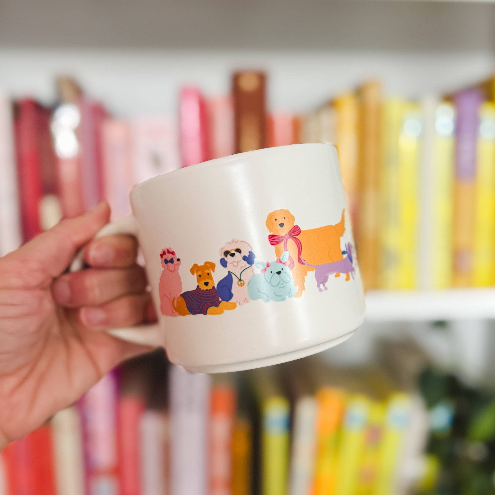 Dapper Dogs Large Ceramic Mug - Pippi Post