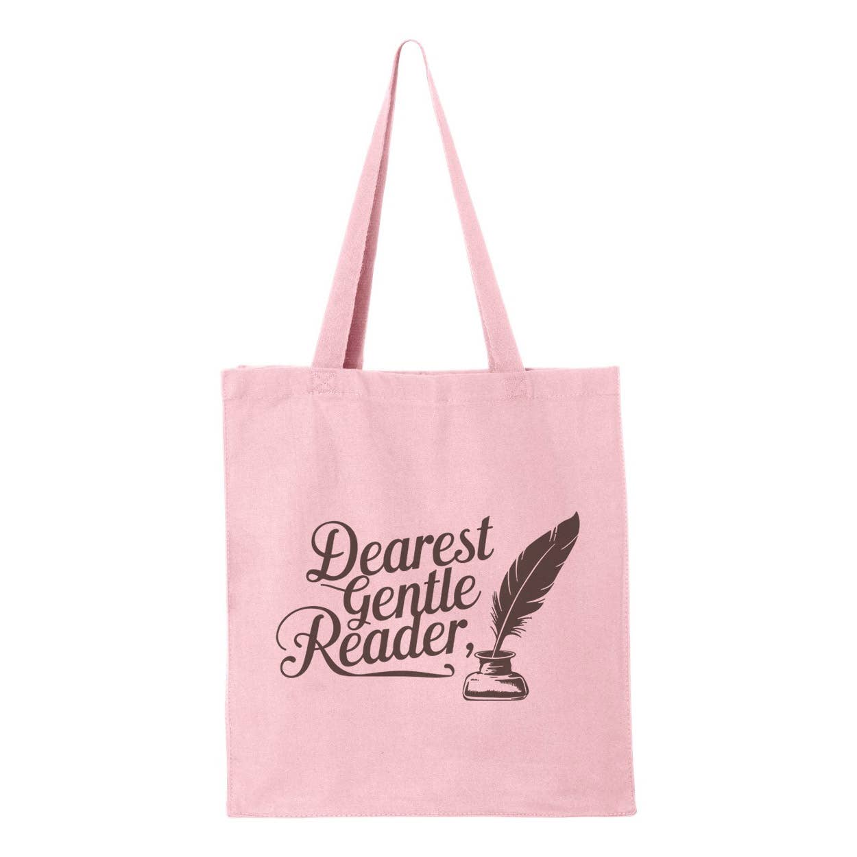 Dearest Gentle Reader Tote Bag - Lucky Luna Apparel