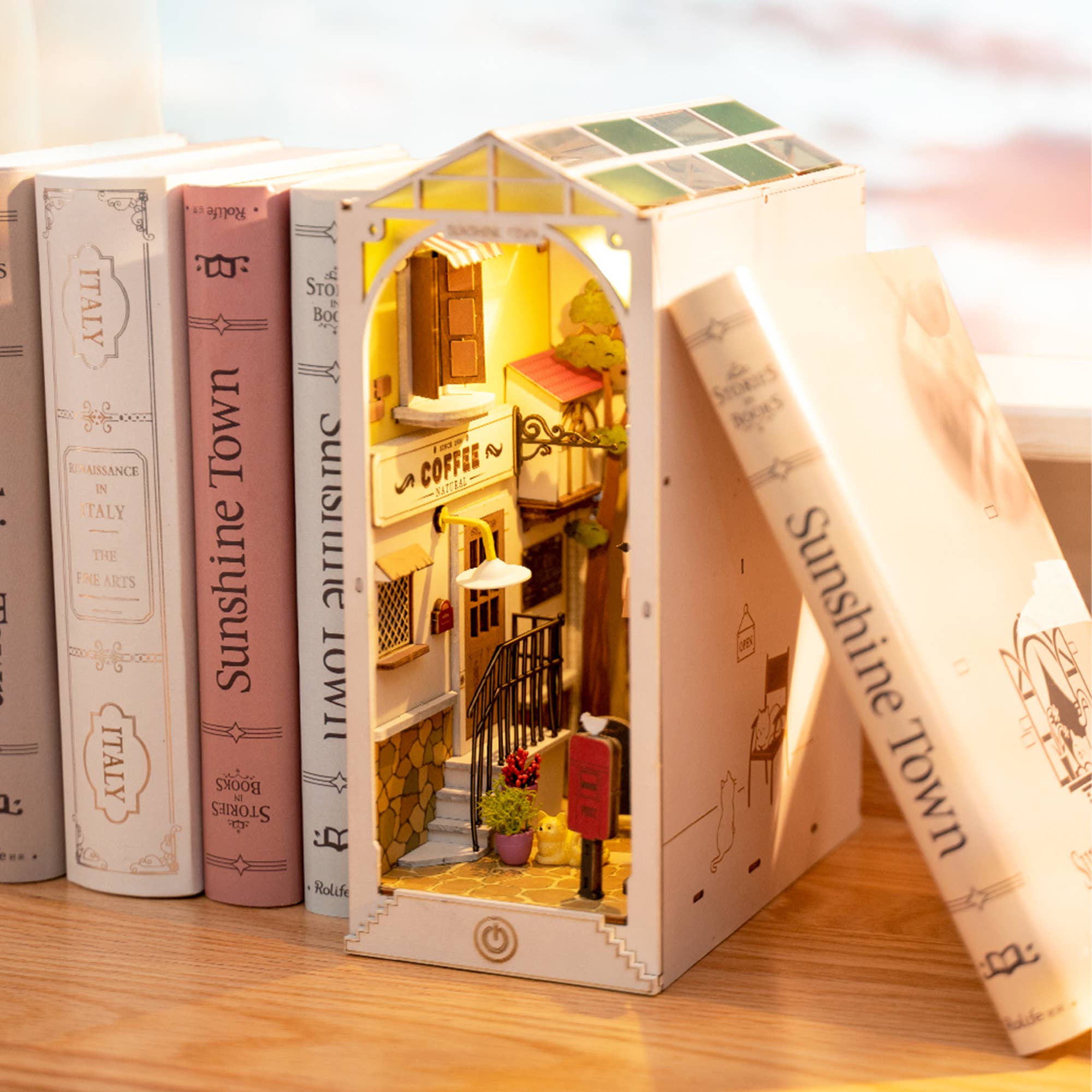 DIY Book Nook Kit: Sunshine Town - Hands Craft