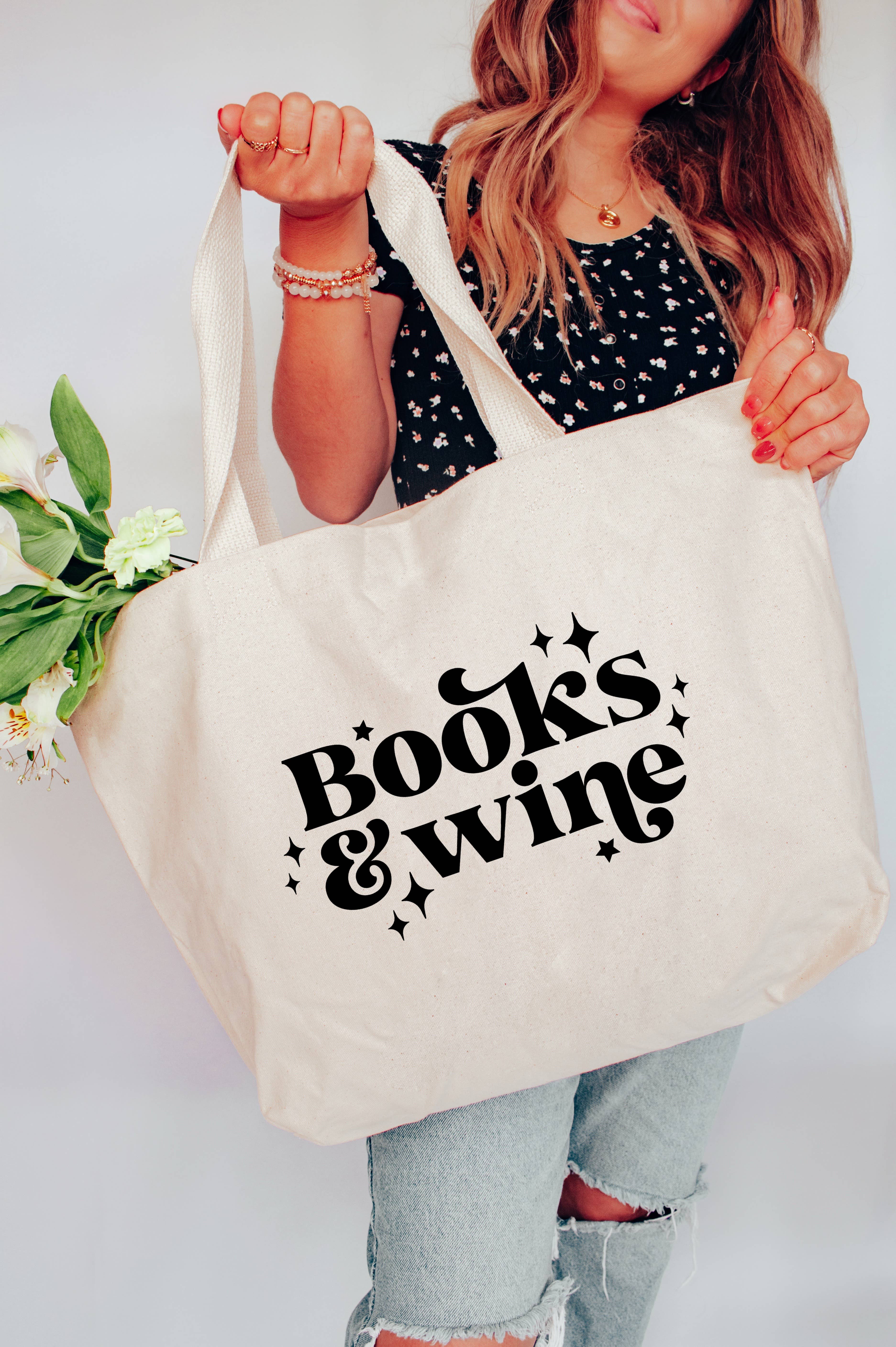Enemies To Lovers Book Club Tote Bag - Lucky Luna Apparel