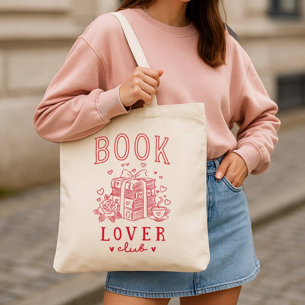 Enemies To Lovers Book Club Tote Bag - Lucky Luna Apparel