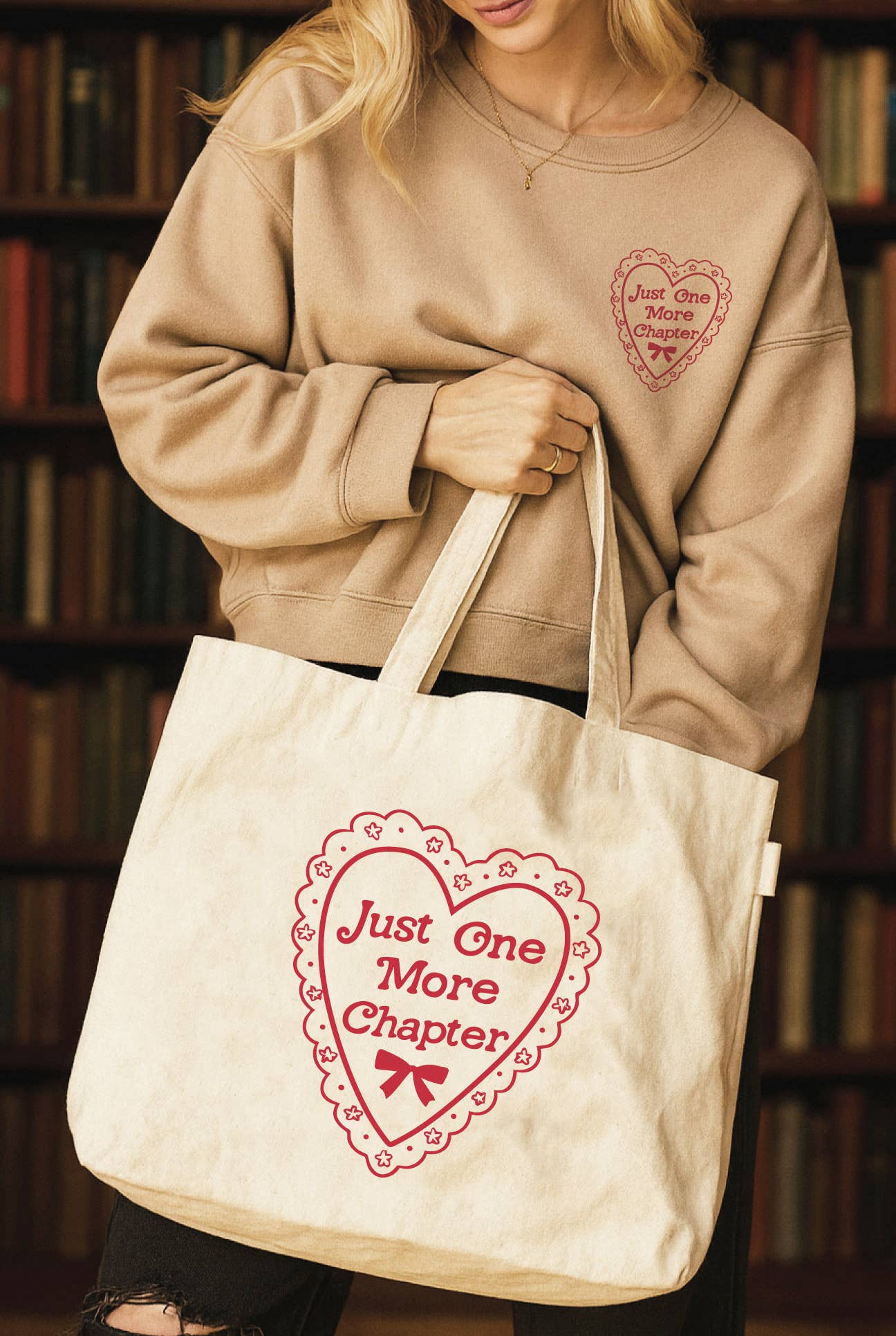 Enemies To Lovers Book Club Tote Bag - Lucky Luna Apparel