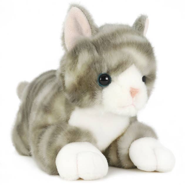 Gavin The Grey Tabby Cat | 13 Inch Stuffed Animal Plush | By TigerHart Toys - VIAHART Toy Co. /