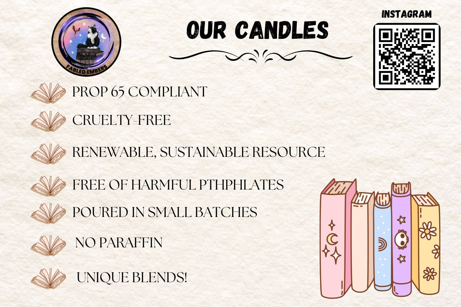 HALFLING HILLS cottagecore book lovers Candle | LOTR - Fabled Embers