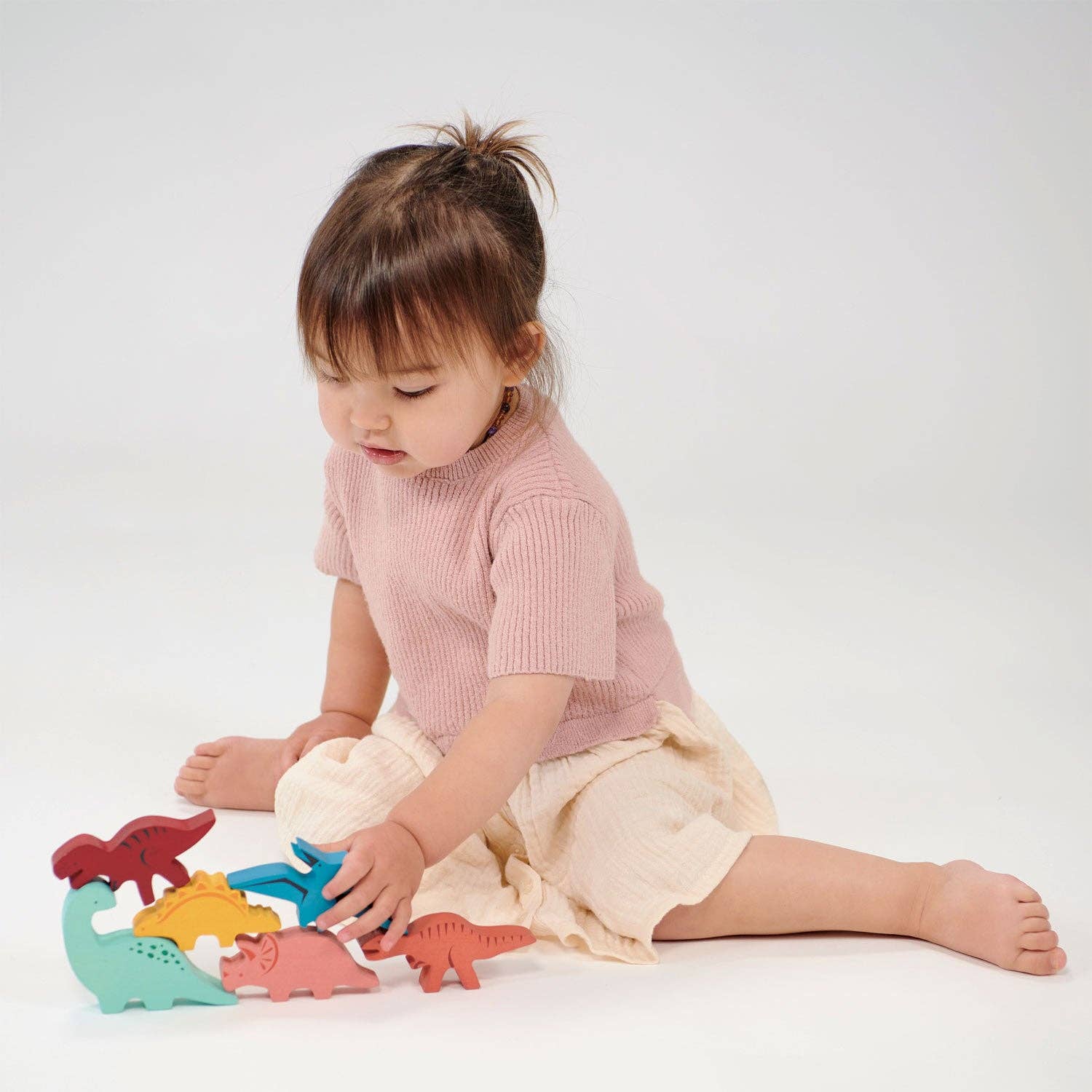 Happy Stacking Dinosaurs - Mentari Toys