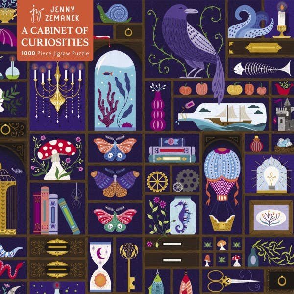 Jenny Zemanek: Cabinet of Curiosities 1000 Piece Puzzle