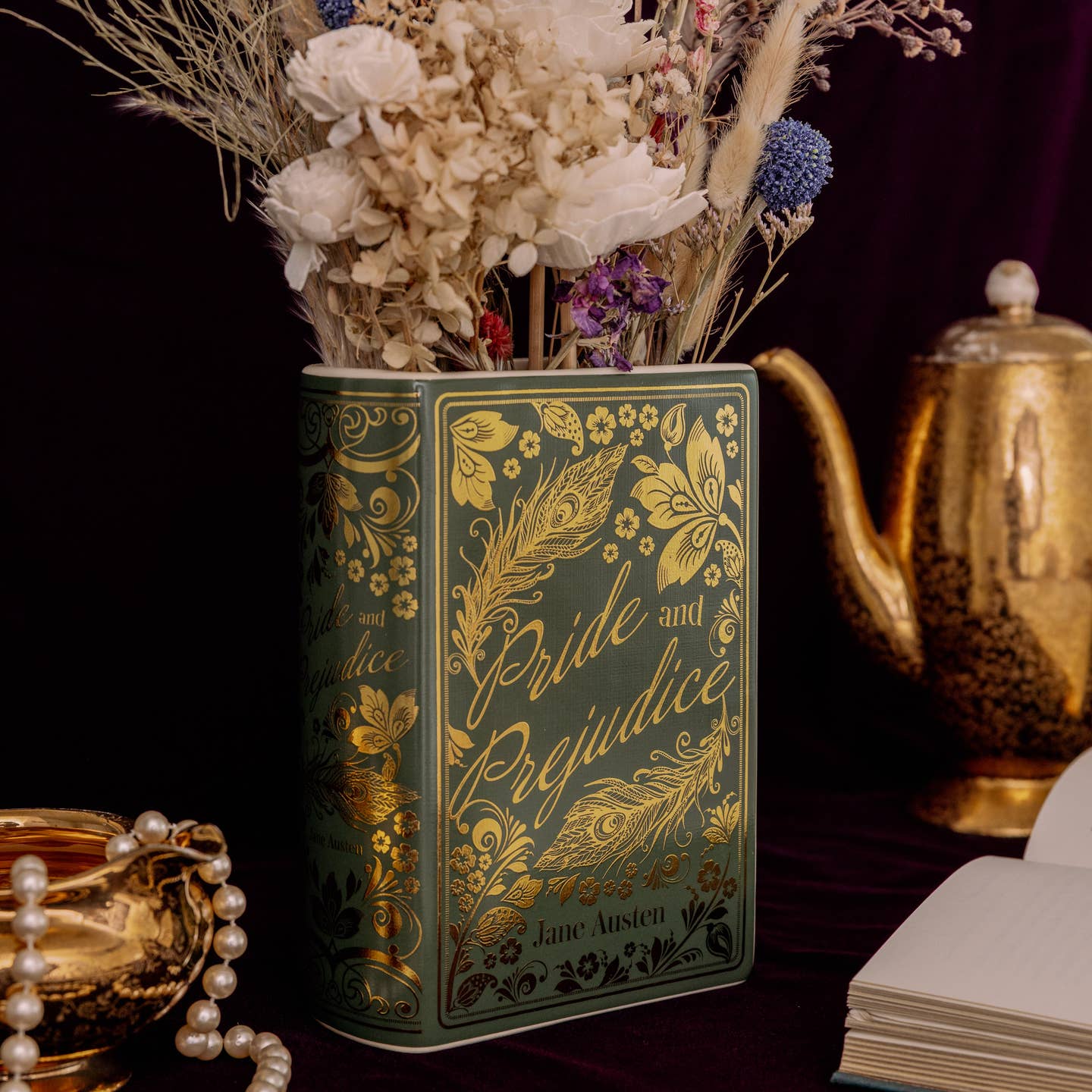 Large Book Vase, Pride and Prejudice