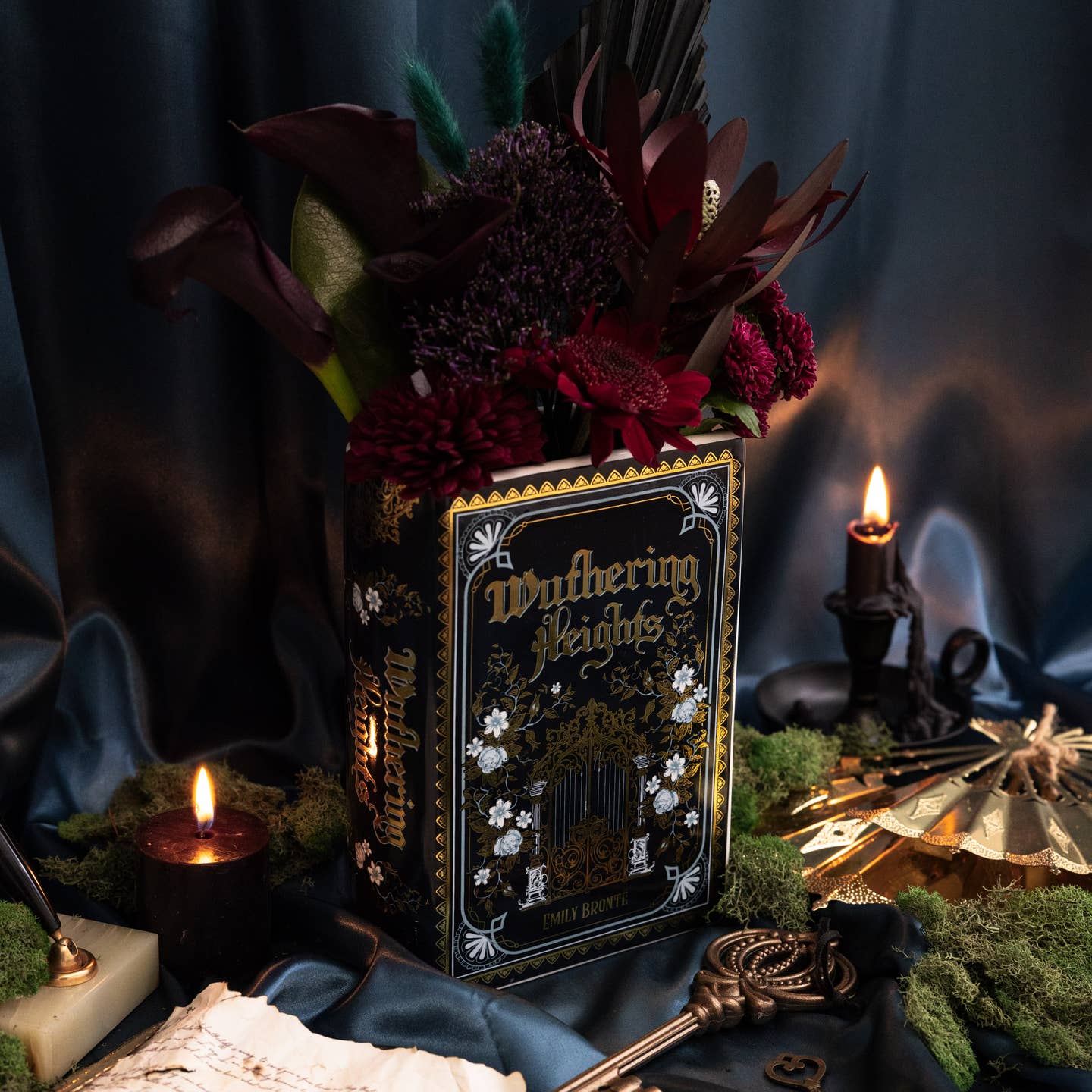 Large Book Vase, Wuthering Heights