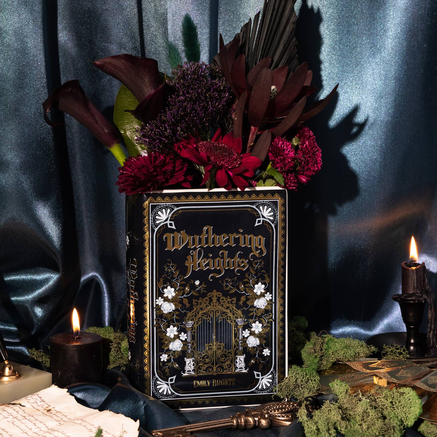 Large Book Vase, Wuthering Heights