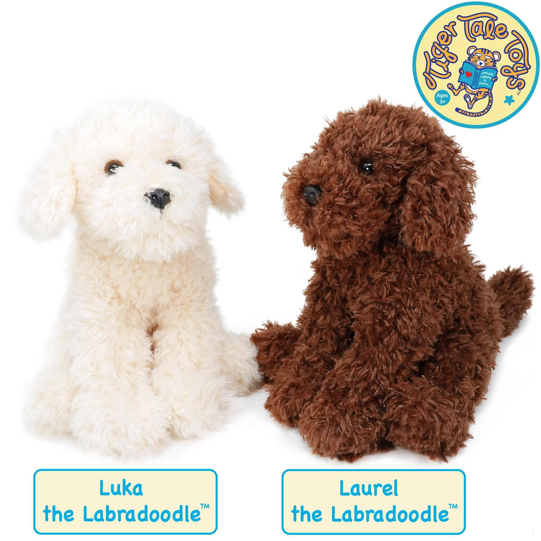 Laurel The Labradoodle | 12 Inch Stuffed Animal Plush | By T - Bearington Collection