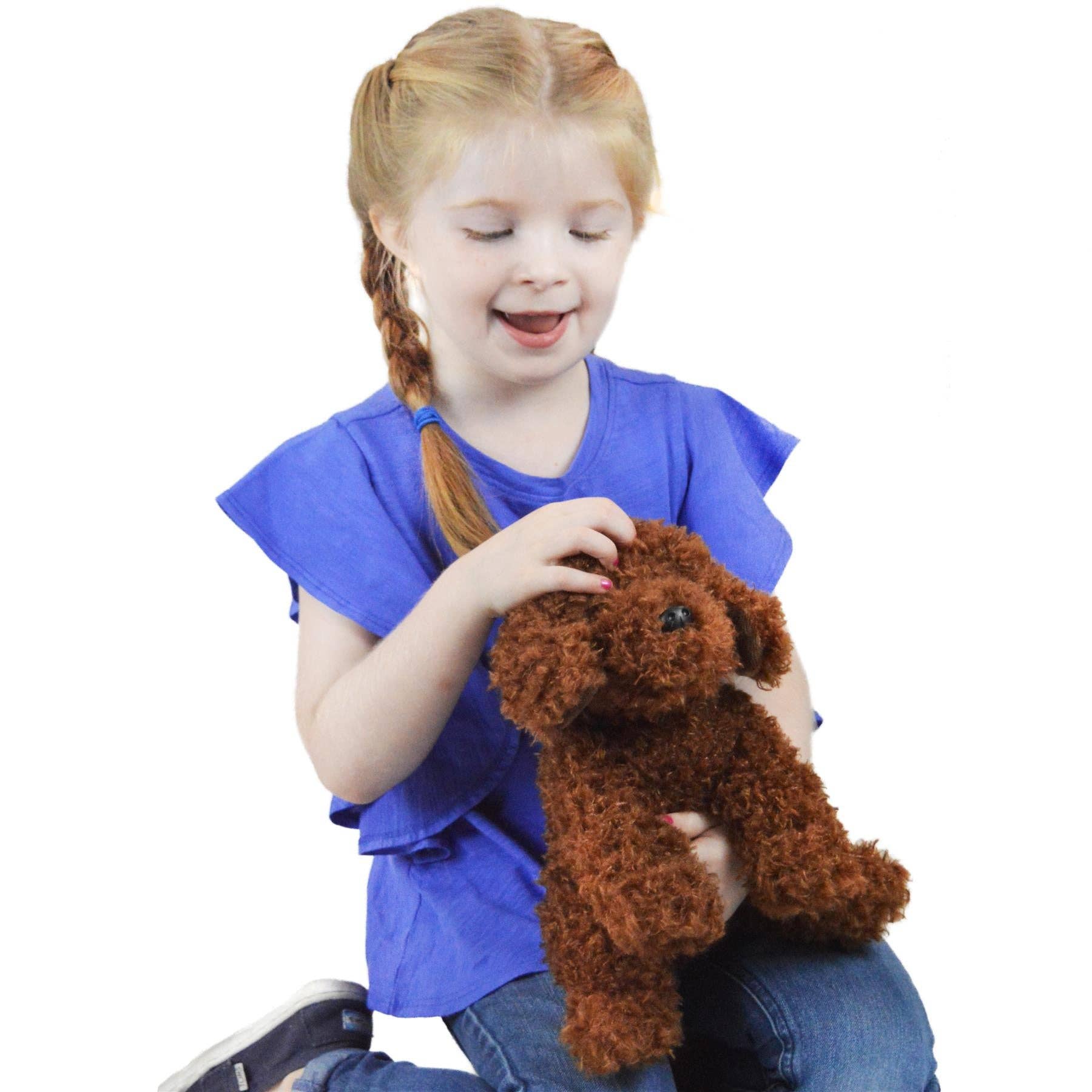 Laurel The Labradoodle | 12 Inch Stuffed Animal Plush | By T - Bearington Collection