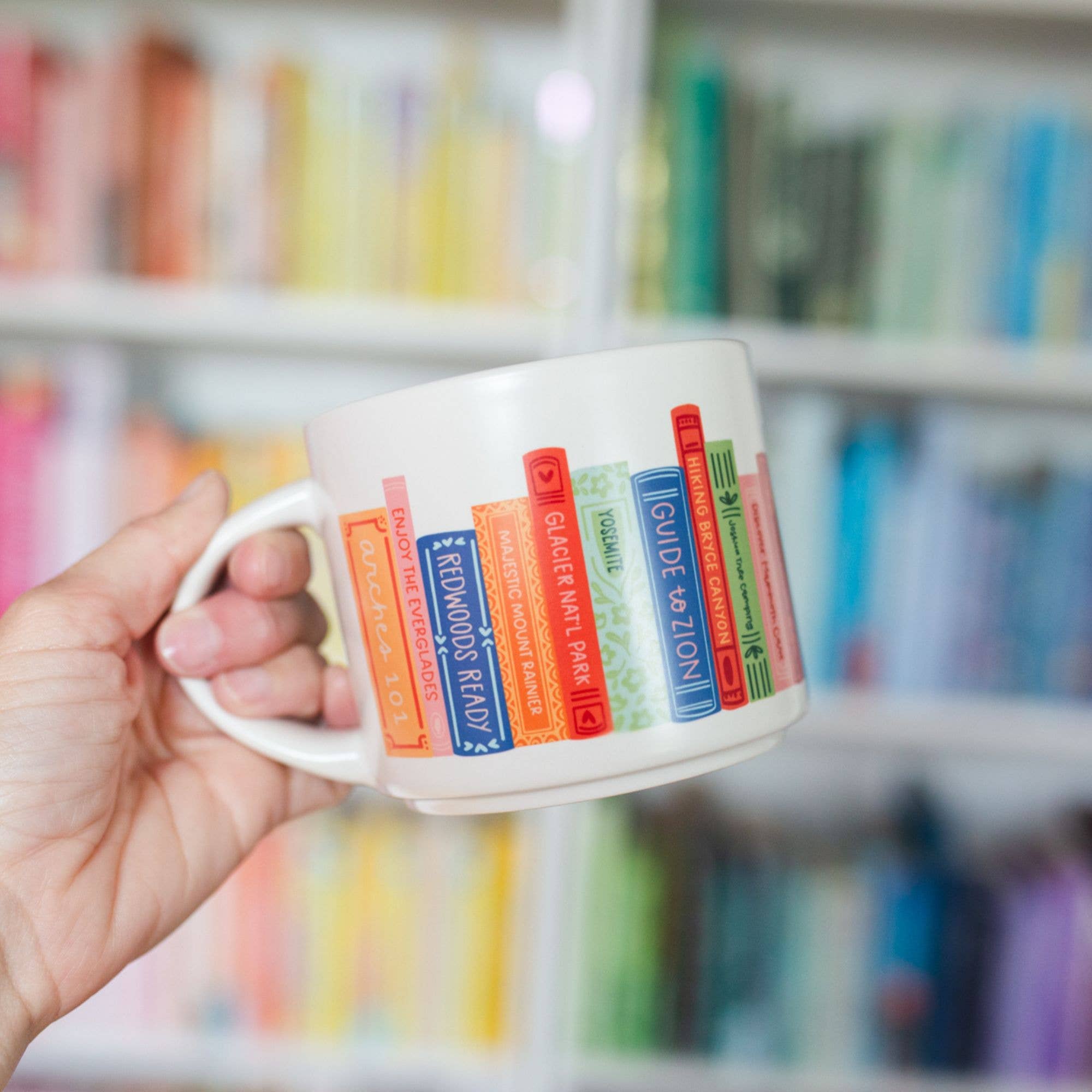National Parks Books Large Ceramic Mug - Pippi Post