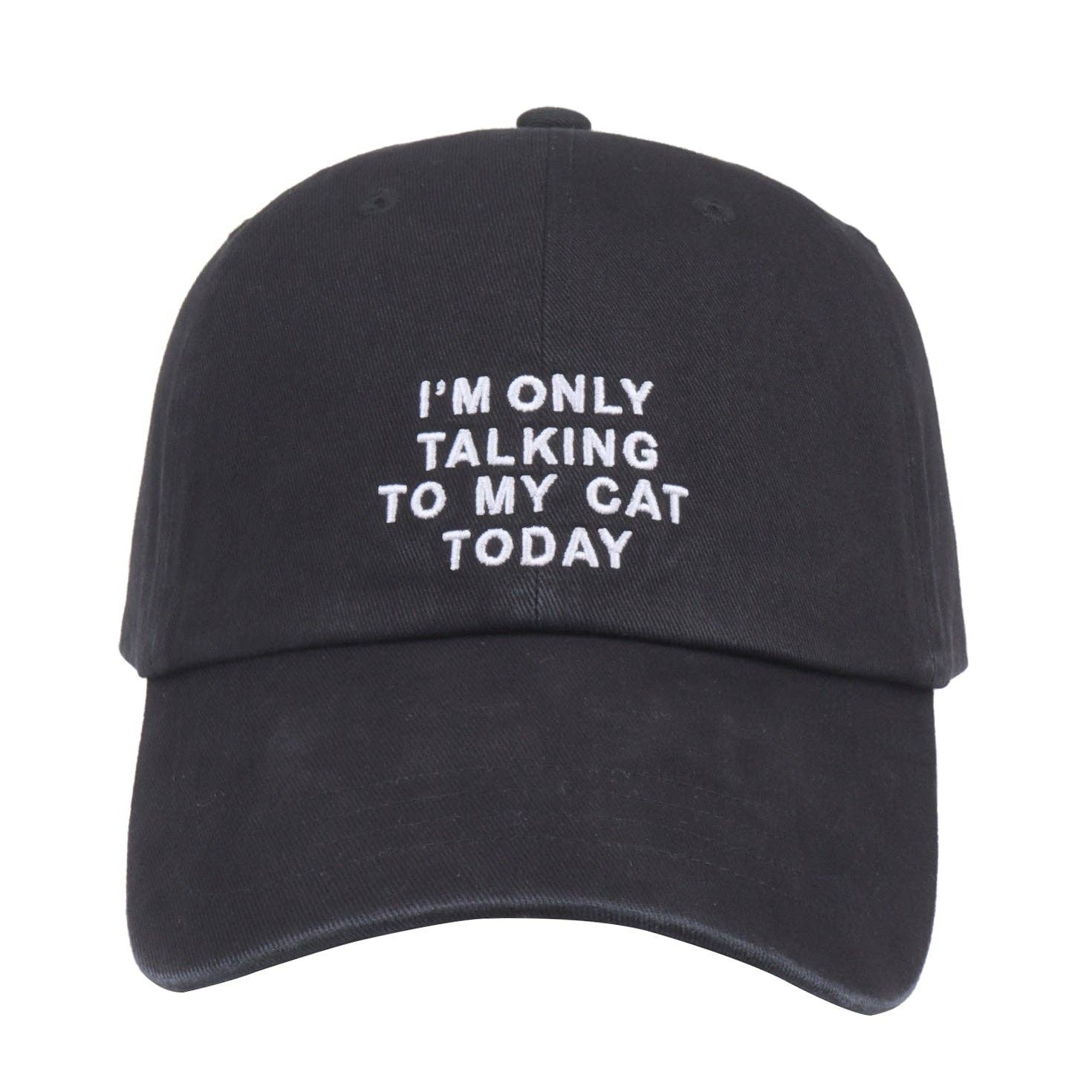 Script My Type Is Fictional Embroidered Dad Hat - Lucky Luna Apparel