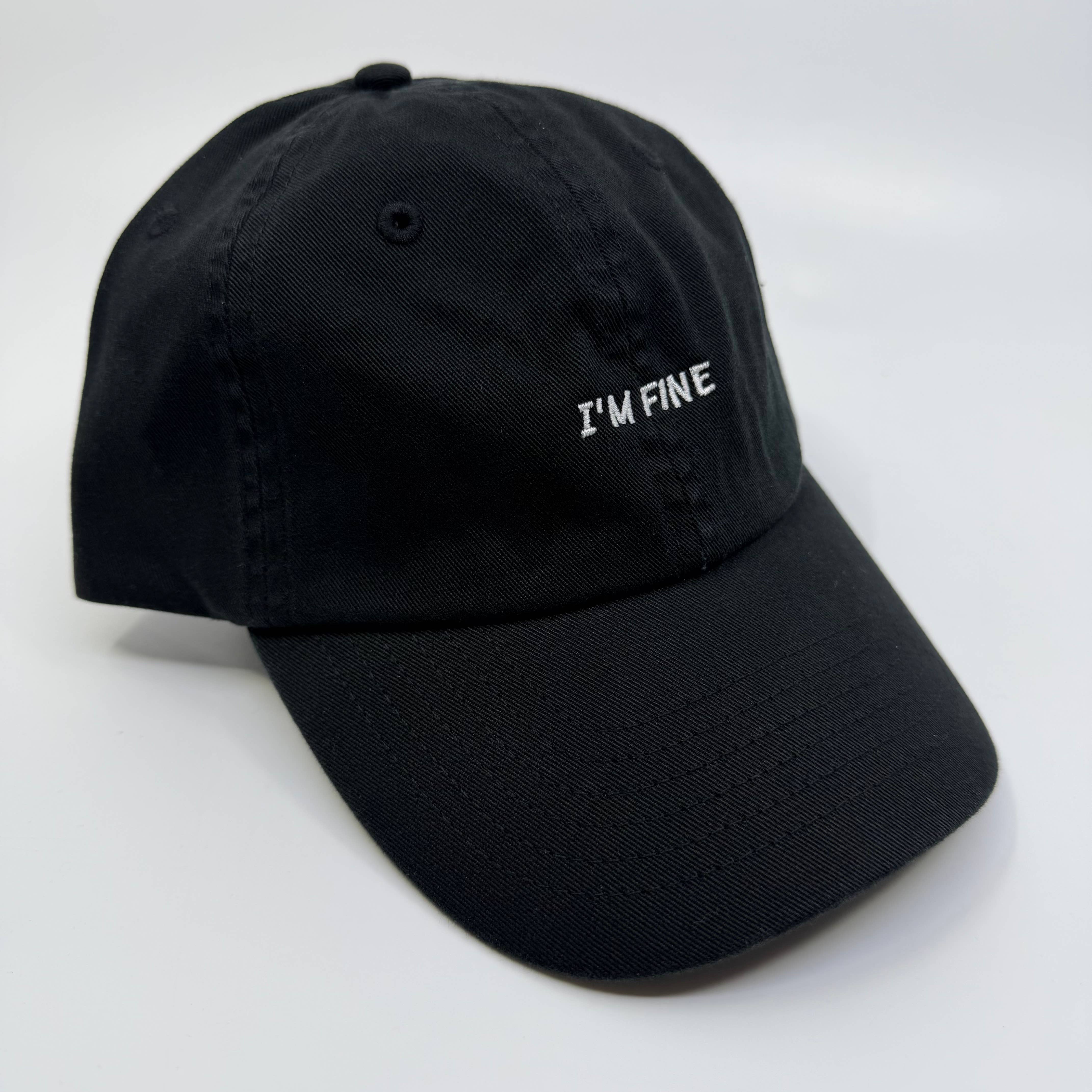 Script My Type Is Fictional Embroidered Dad Hat - Lucky Luna Apparel