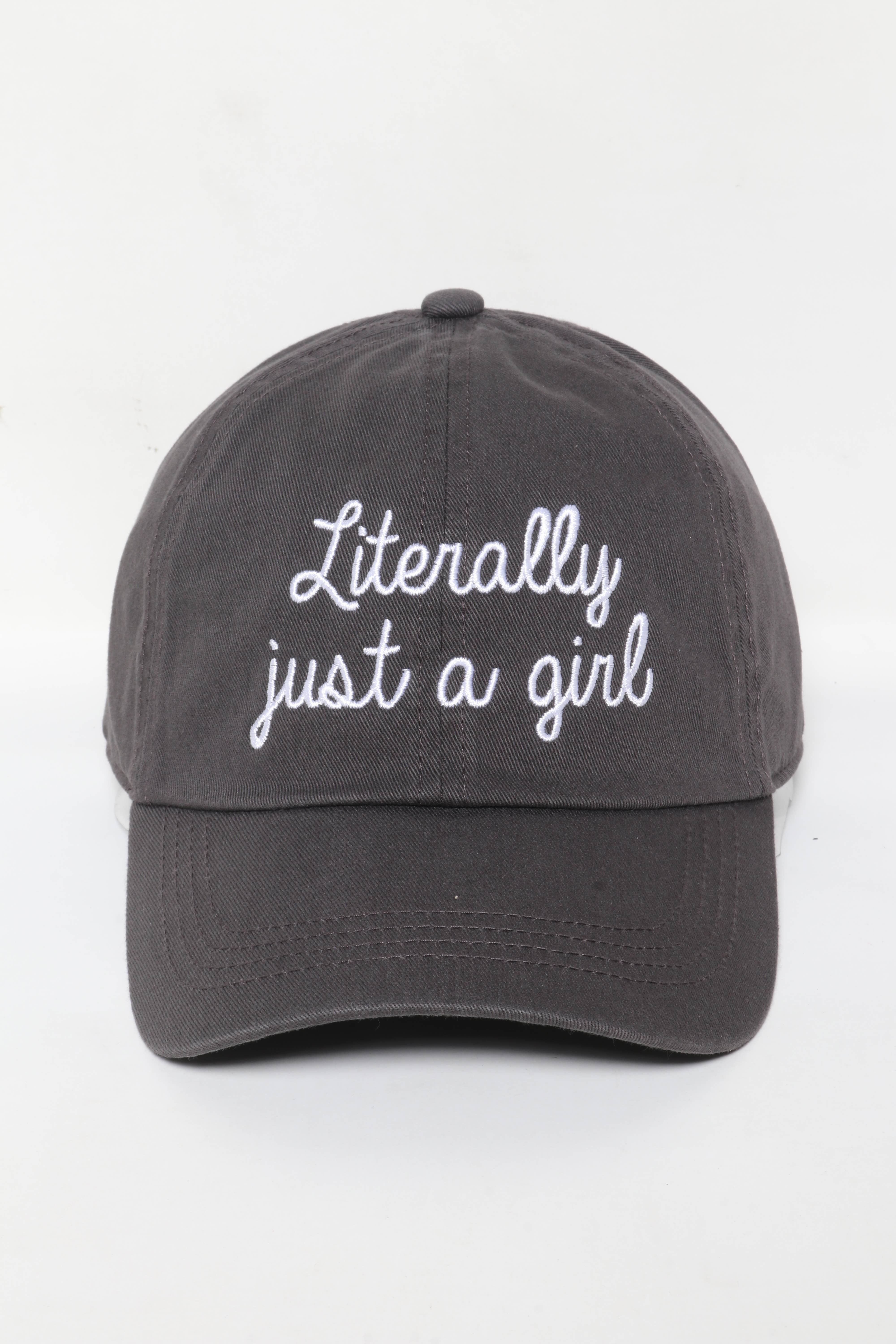 Script My Type Is Fictional Embroidered Dad Hat - Lucky Luna Apparel