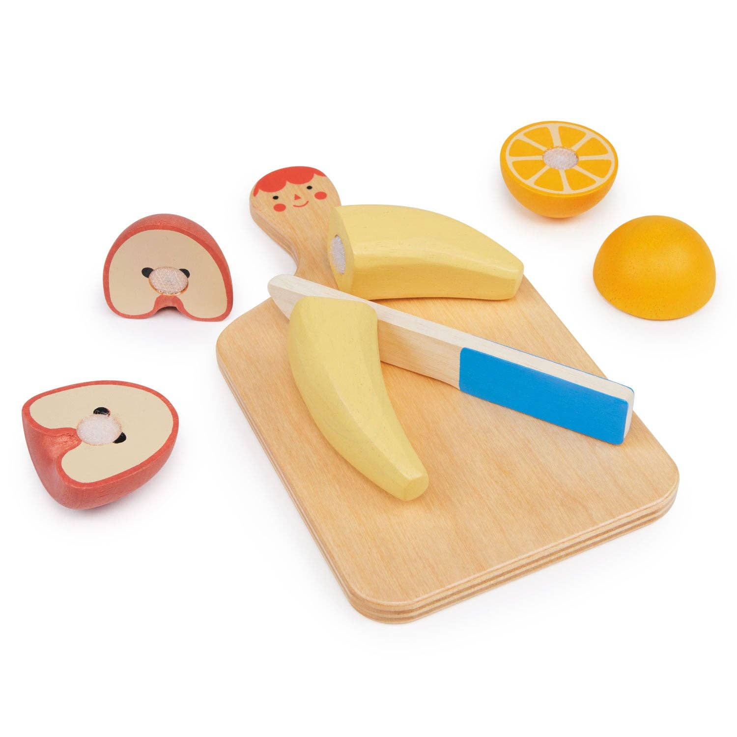 Smiley Fruit Chopping Board - Mentari Toys
