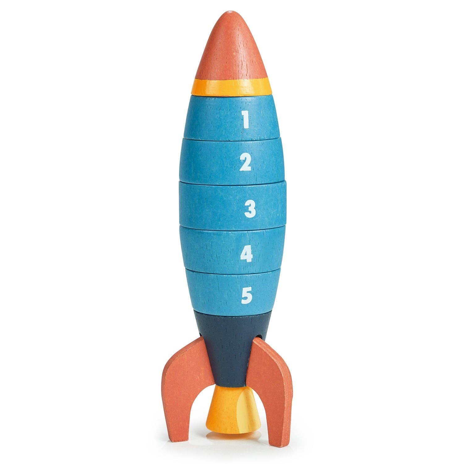 Stacking and Counting Rocket - Mentari Toys