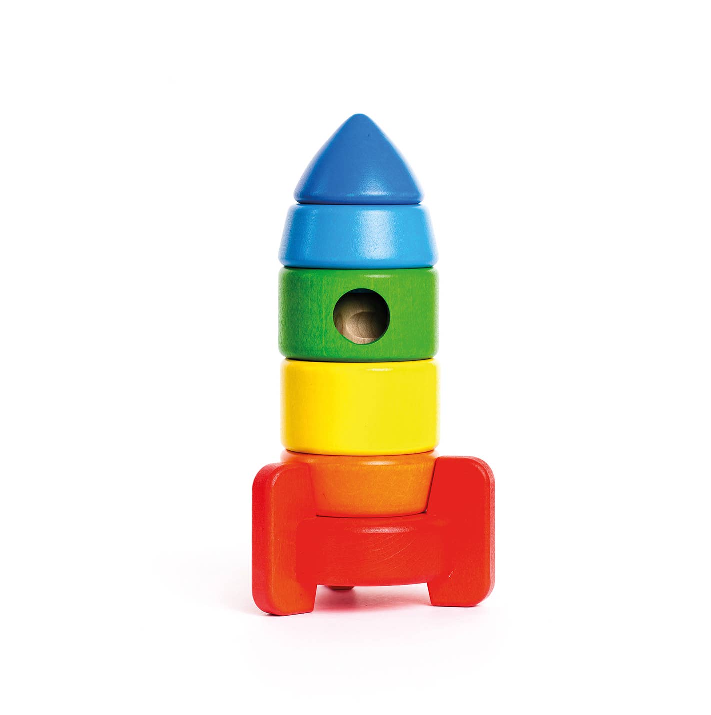 Stacking and Counting Rocket - Mentari Toys