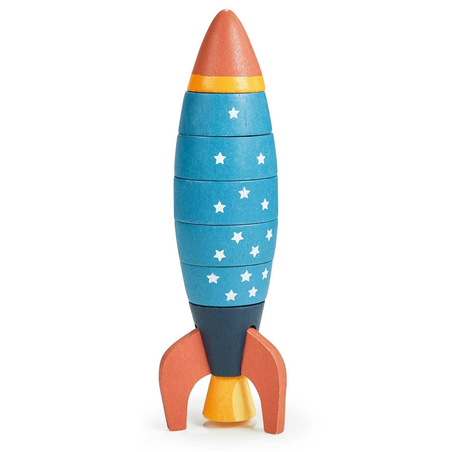 Stacking and Counting Rocket - Mentari Toys