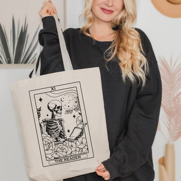 The Reader Tarot Tote Bag