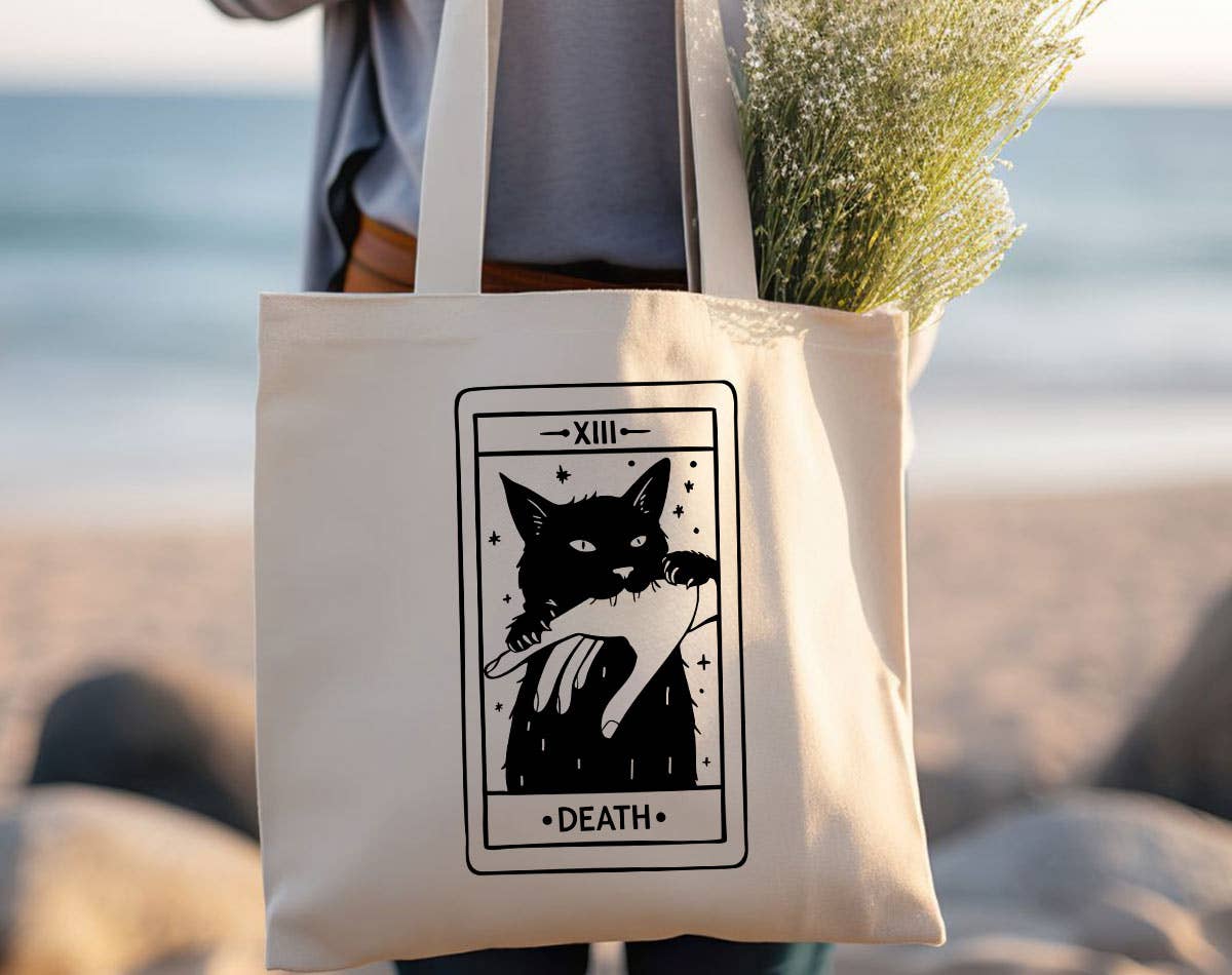 The Reader Tarot Tote Bag - Lucky Luna Apparel