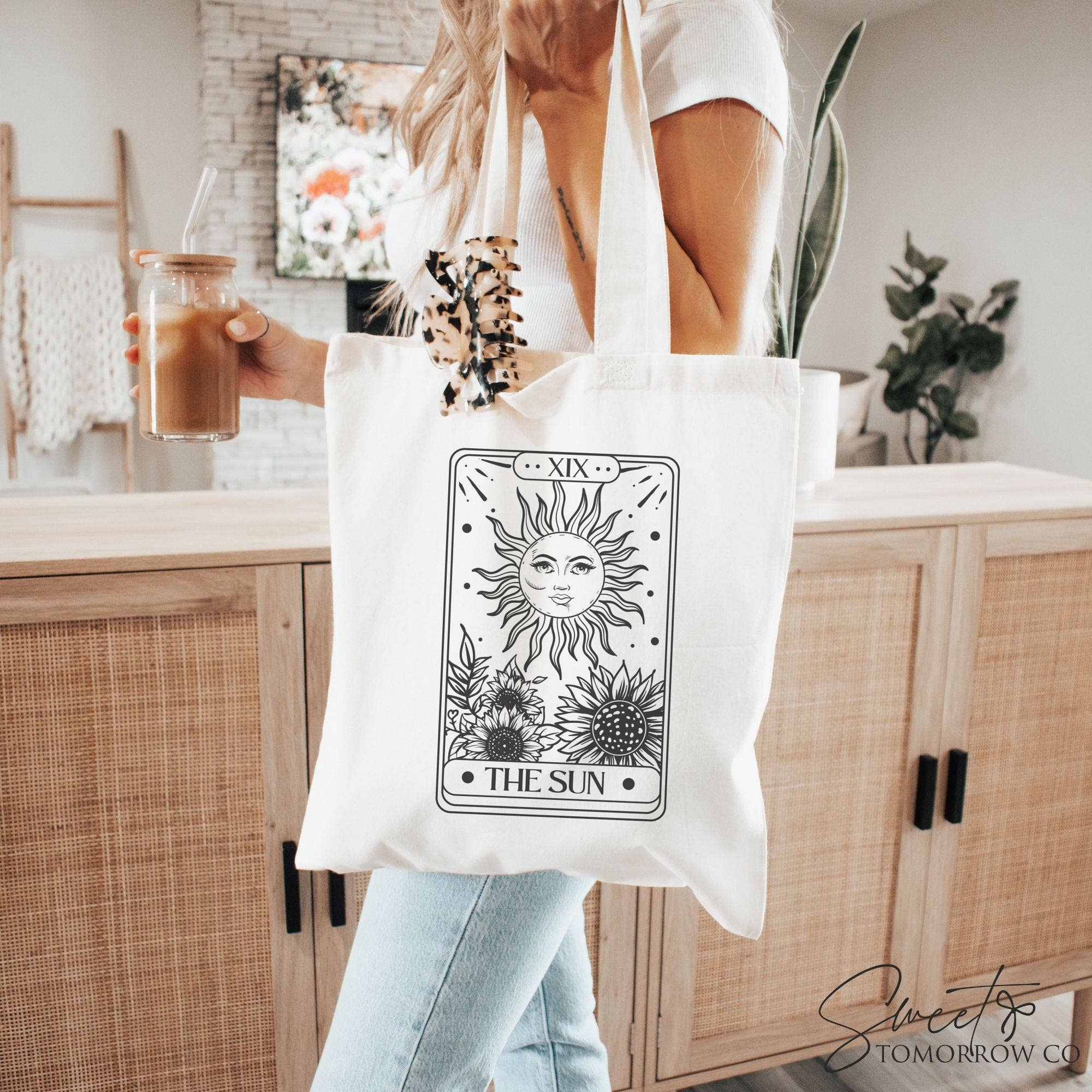 The Reader Tarot Tote Bag - Lucky Luna Apparel