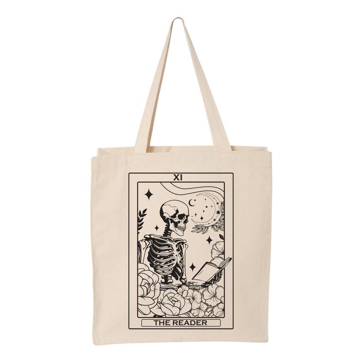 The Reader Tarot Tote Bag - Lucky Luna Apparel