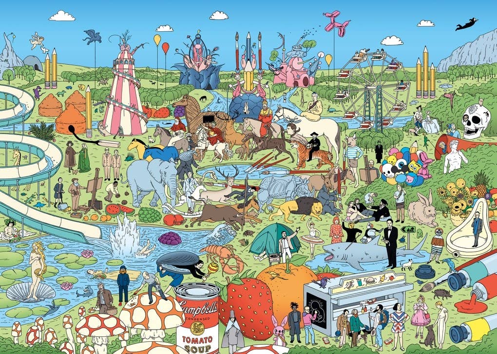 The Story of Iconic Artists: 500 Piece Puzzle - Chronicle Books