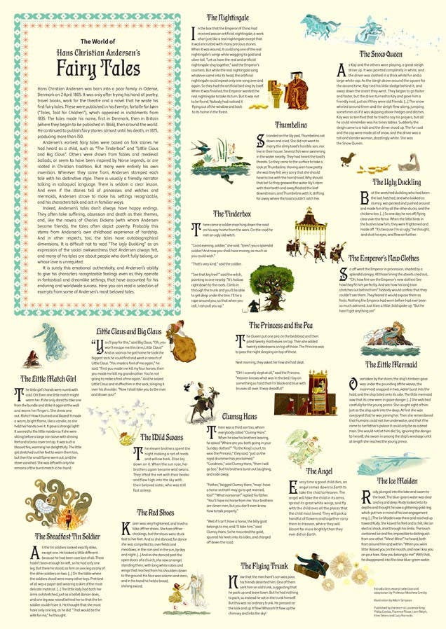 The World of Hans Christian Andersen: A 1000-piece Puzzle - Chronicle Books