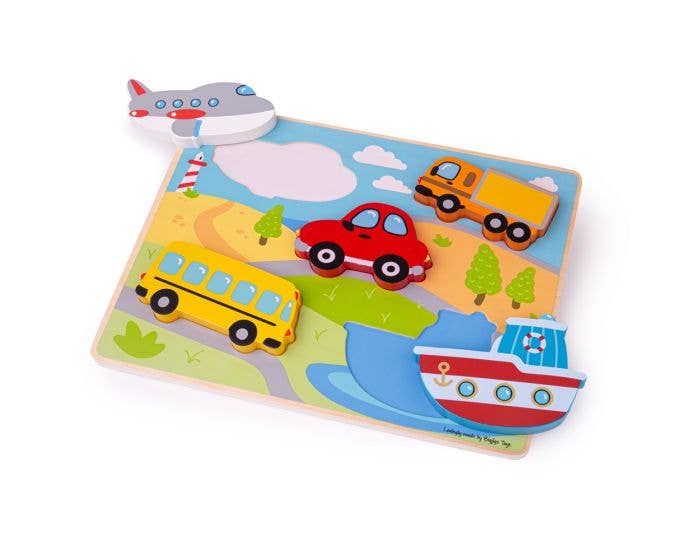 Town Puzzle - Mentari Toys