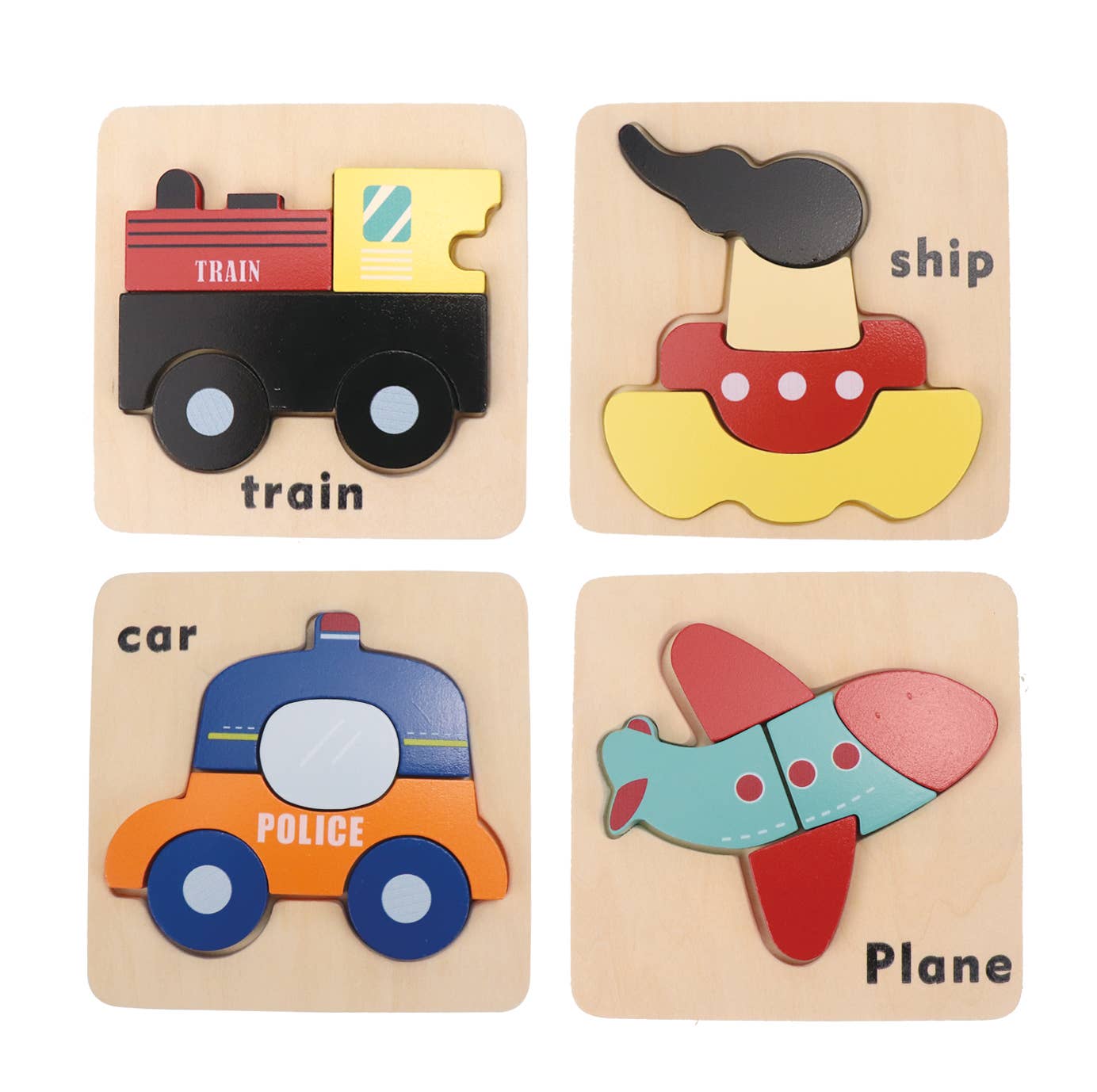 Town Puzzle - Mentari Toys