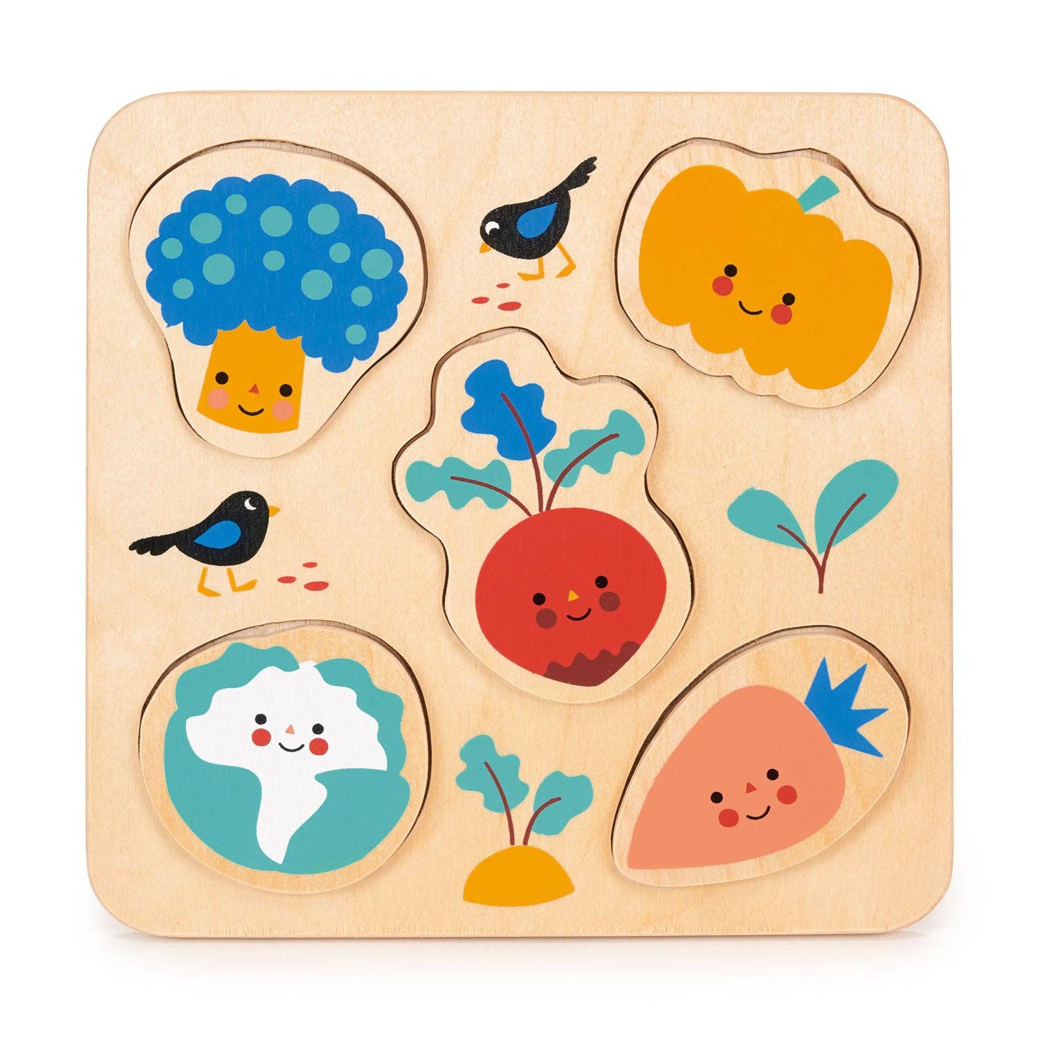 Vegetable Puzzle - Mentari Toys