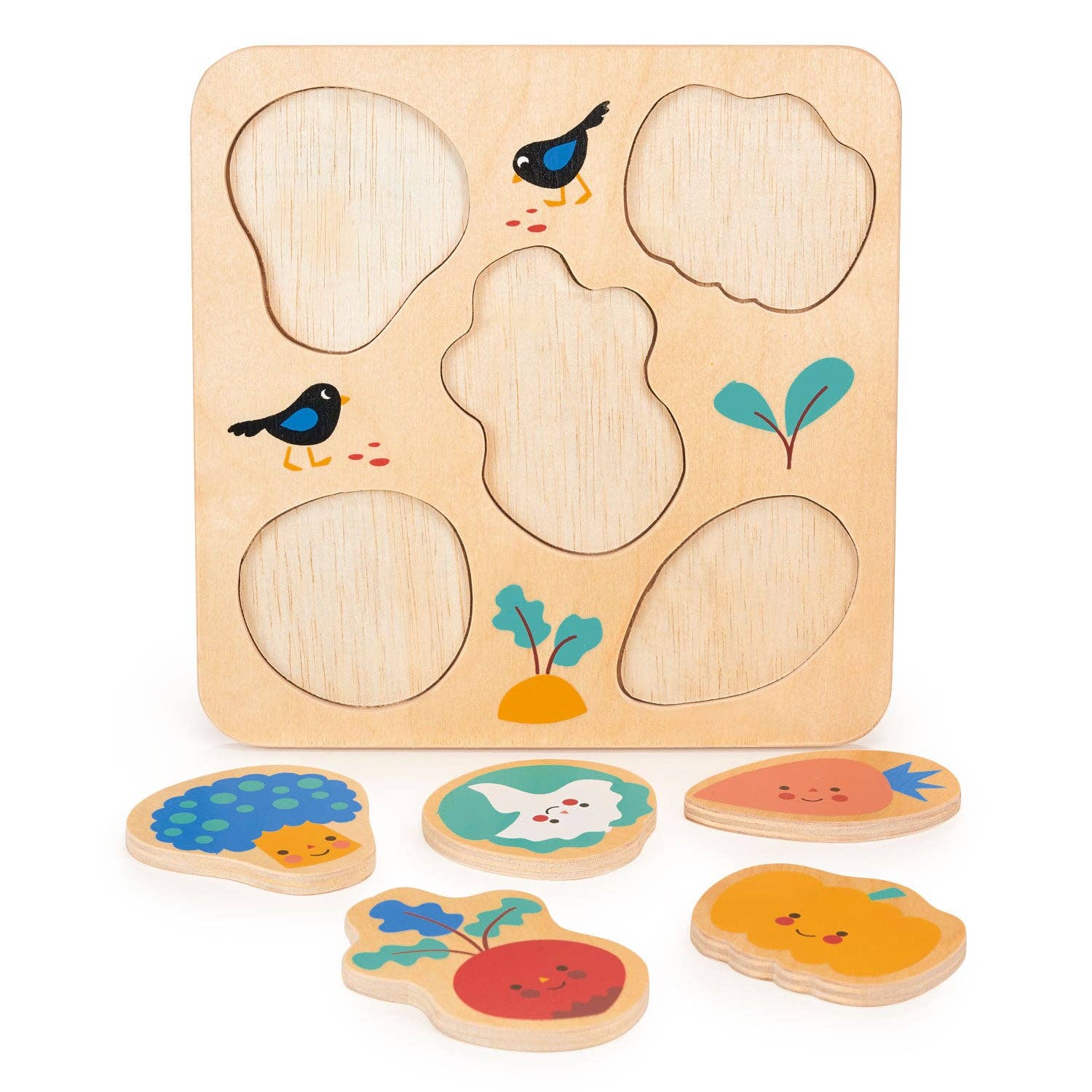Vegetable Puzzle - Mentari Toys