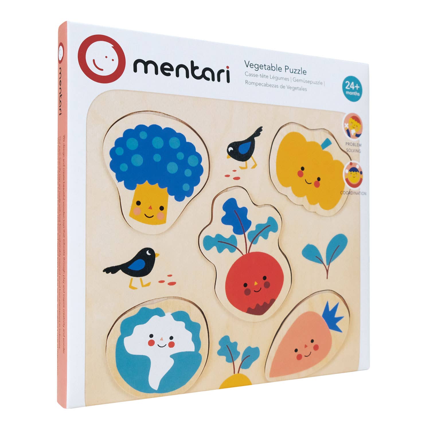 Vegetable Puzzle - Mentari Toys