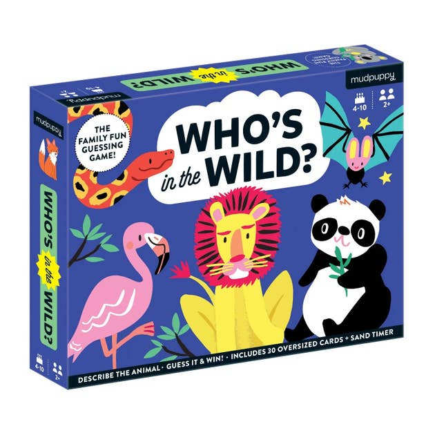 Who's in the Wild? Card Game - Texas Bookman