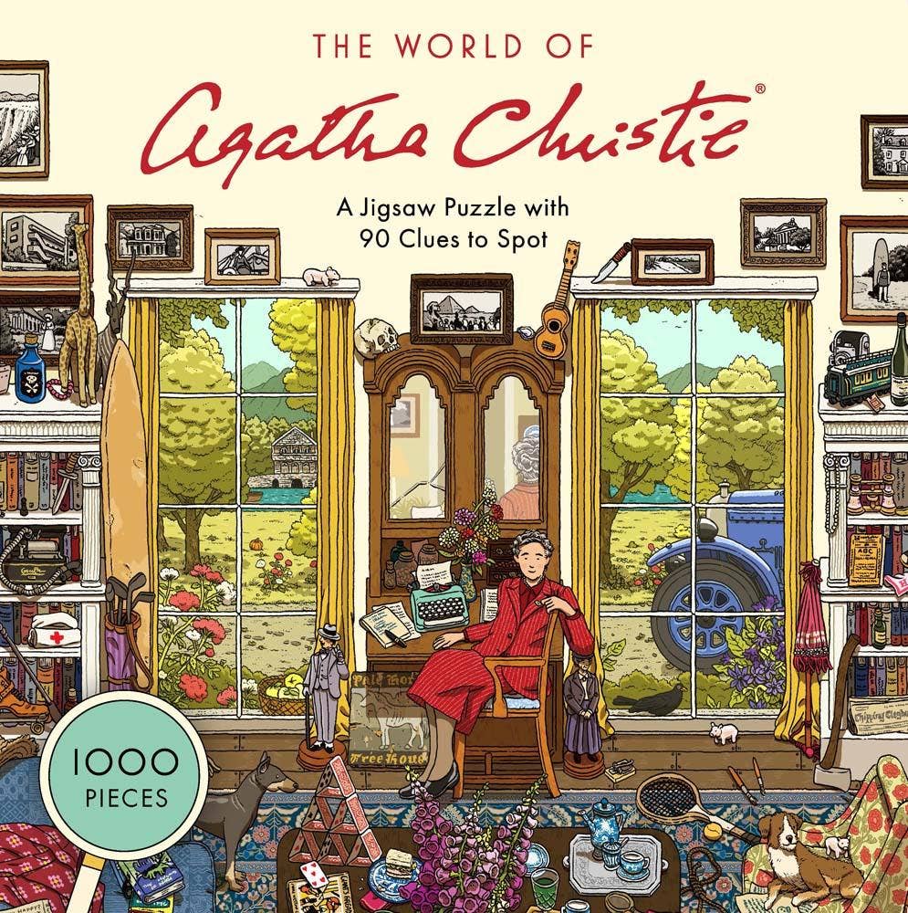 World of Agatha Christie 1000 Piece Puzzle - Chronicle Books